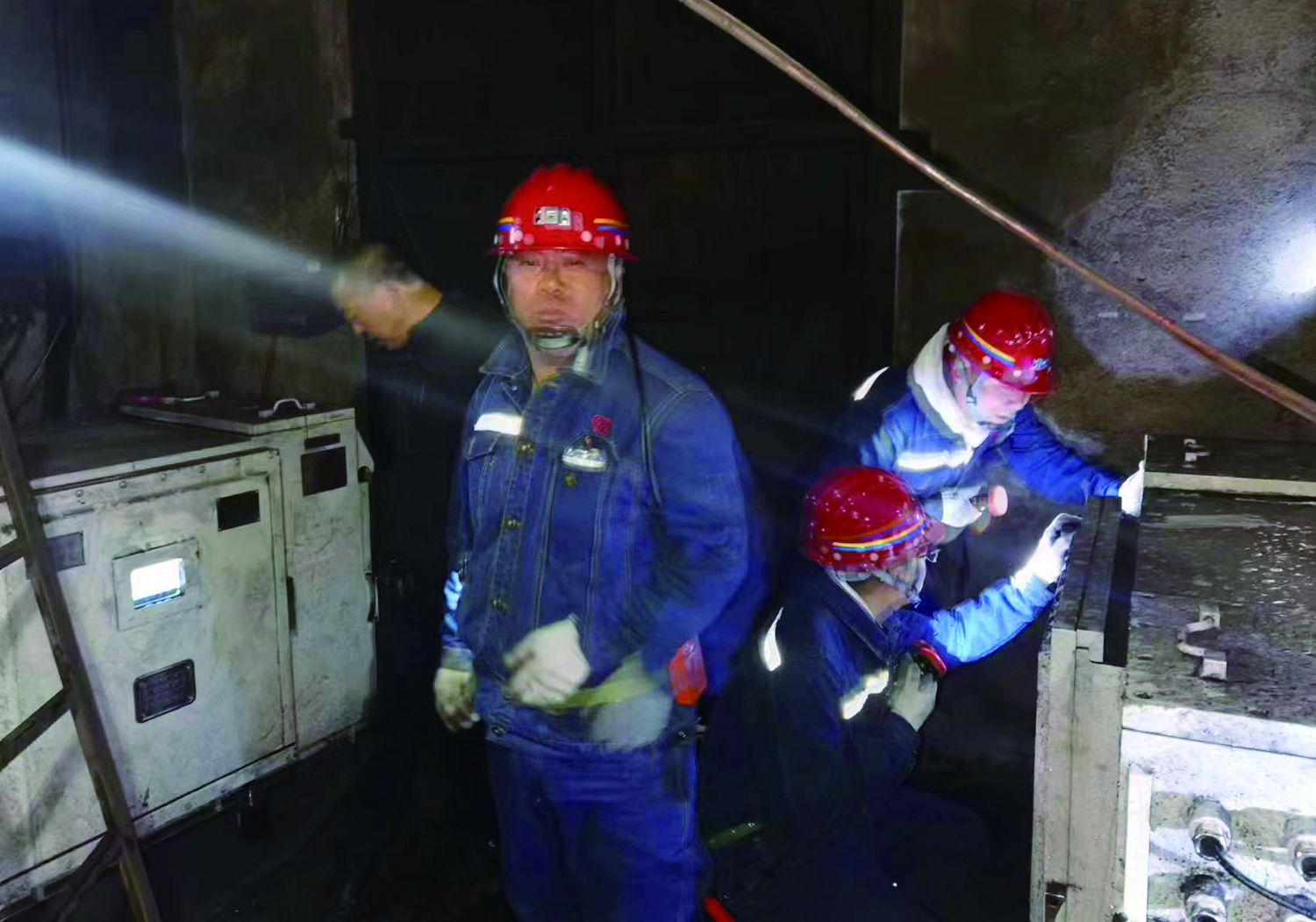 易順煤業對末煤皮帶進行升級改造