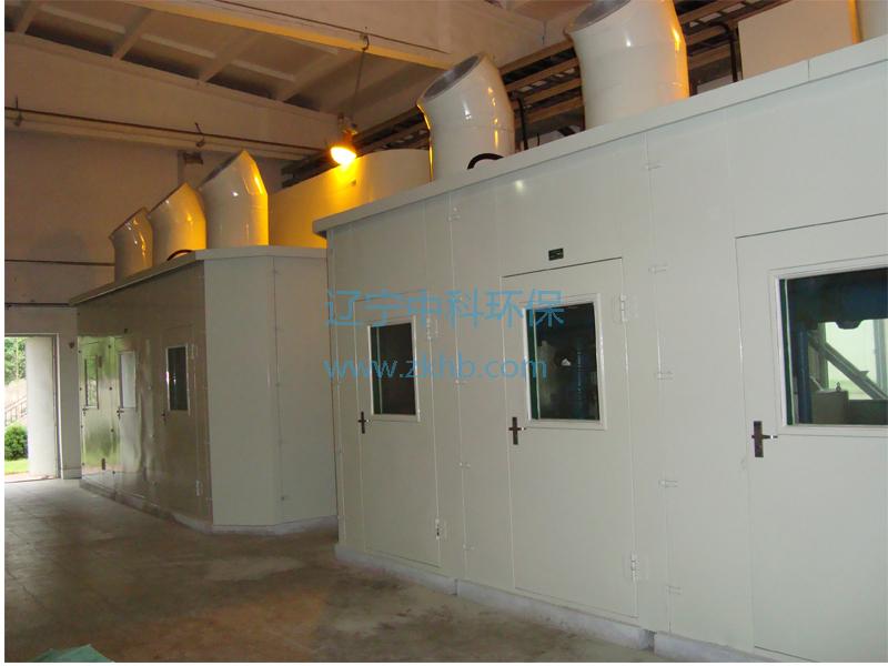 大连泰山热电厂水泵房隔声房项目