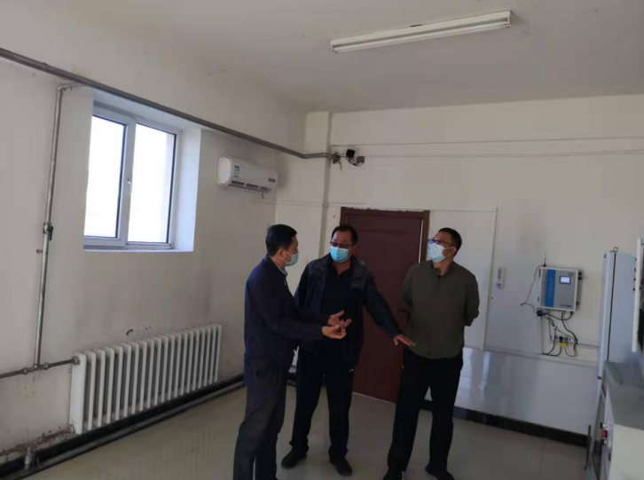 牡丹江市住建局检查组到牡丹江污水处理厂 指导安全生产工作