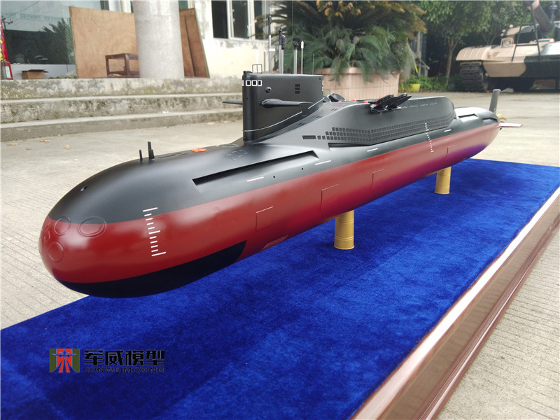 1:100  094核潛艇仿真模型