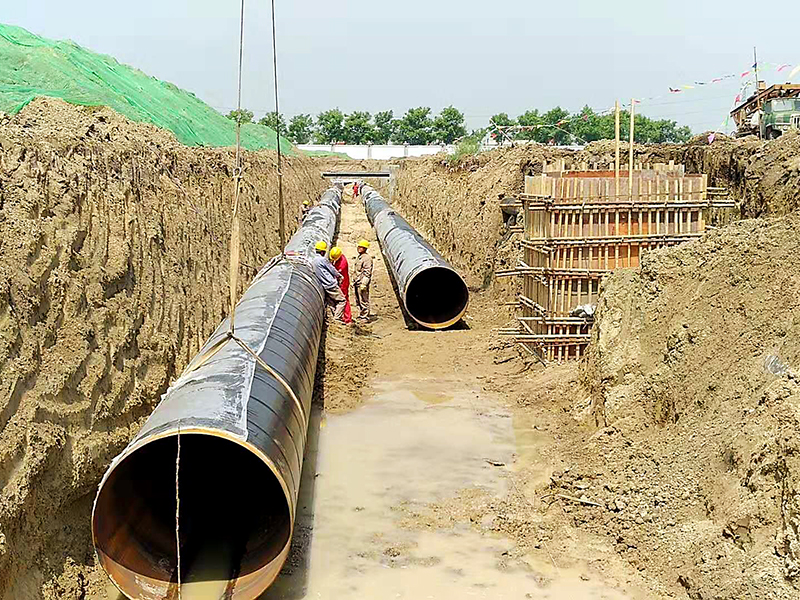 河南能源化工永城园区地下管网工程